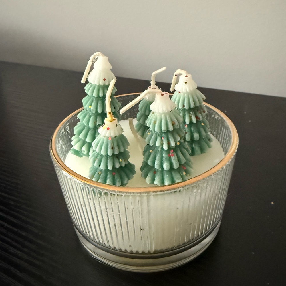 Viral home goods christmas tree candle